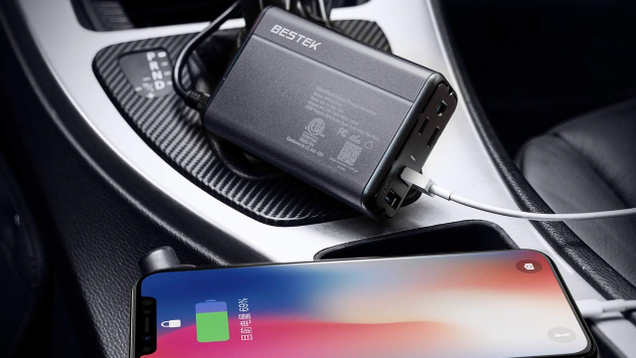 Bestek 150W Power Inverter | $12 | Amazon | Promo code HXFQQQBO